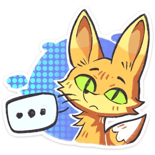 Стикер «Фырчик-2»