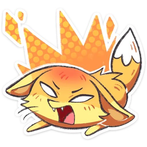 Стикер «Фырчик-3»