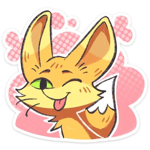 Стикер «Фырчик-6»