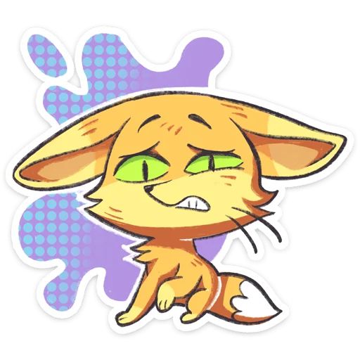 Стикер «Фырчик-9»