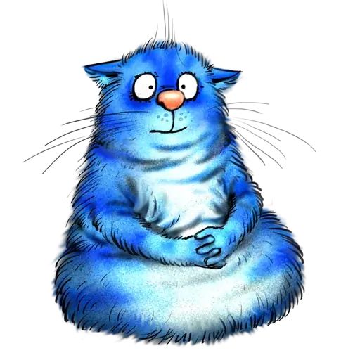 Стикер «Синие Коты-12»