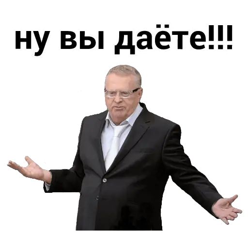 Стикер «Владимир Жириновский-10»