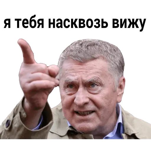 Стикер «Владимир Жириновский-6»