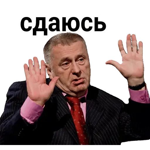 Стикер «Владимир Жириновский-7»