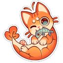 Набор стикеров «Криль»