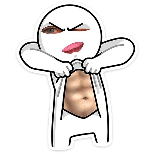 Стикер «Стикерфейс-11»