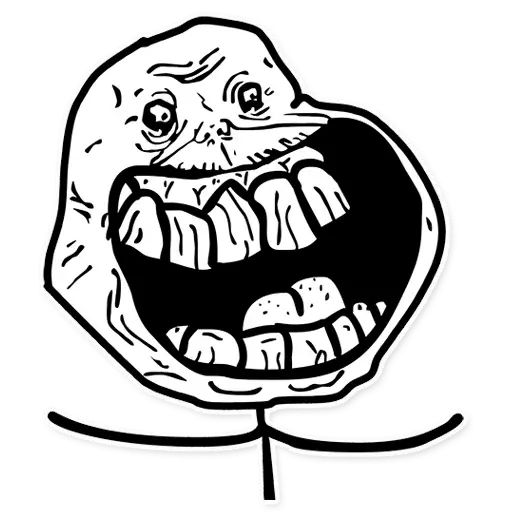 Стикер «Rage Comics-5»