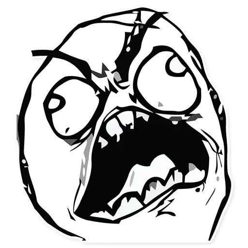 Стикер «Rage Comics-7»