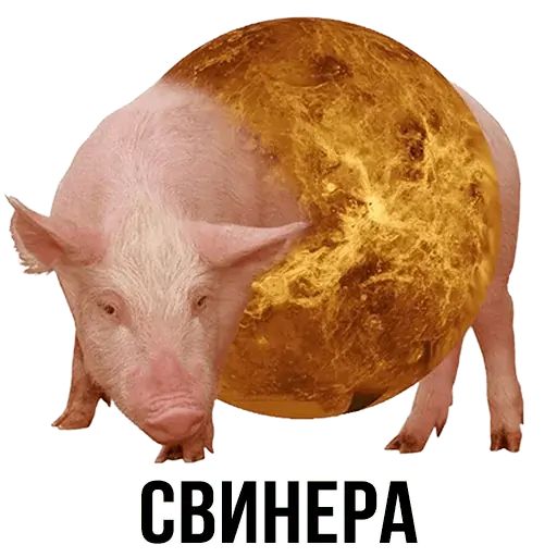 Стикер «Шлакоблокунь и друзья-3»