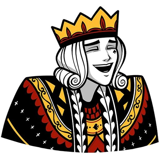 Стикер «Король Пик-1»