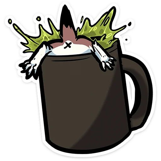 Стикер «Горностайчик Гера-3»